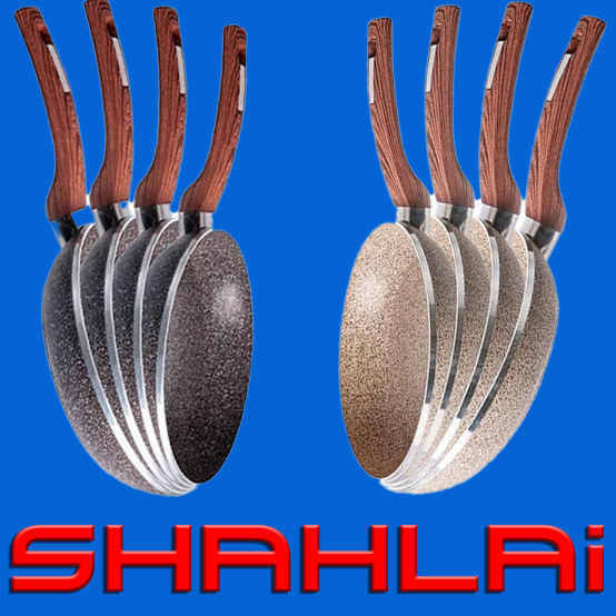 سرویس ماهیتابه گرانیتی زیو ترکیه مدل 8125 در اندازه های :18،20،22،24