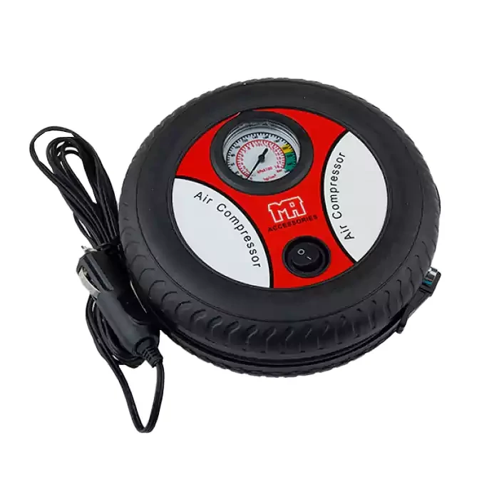 پمپ باد فندکی اتومبیل طرح تایر Air compressor