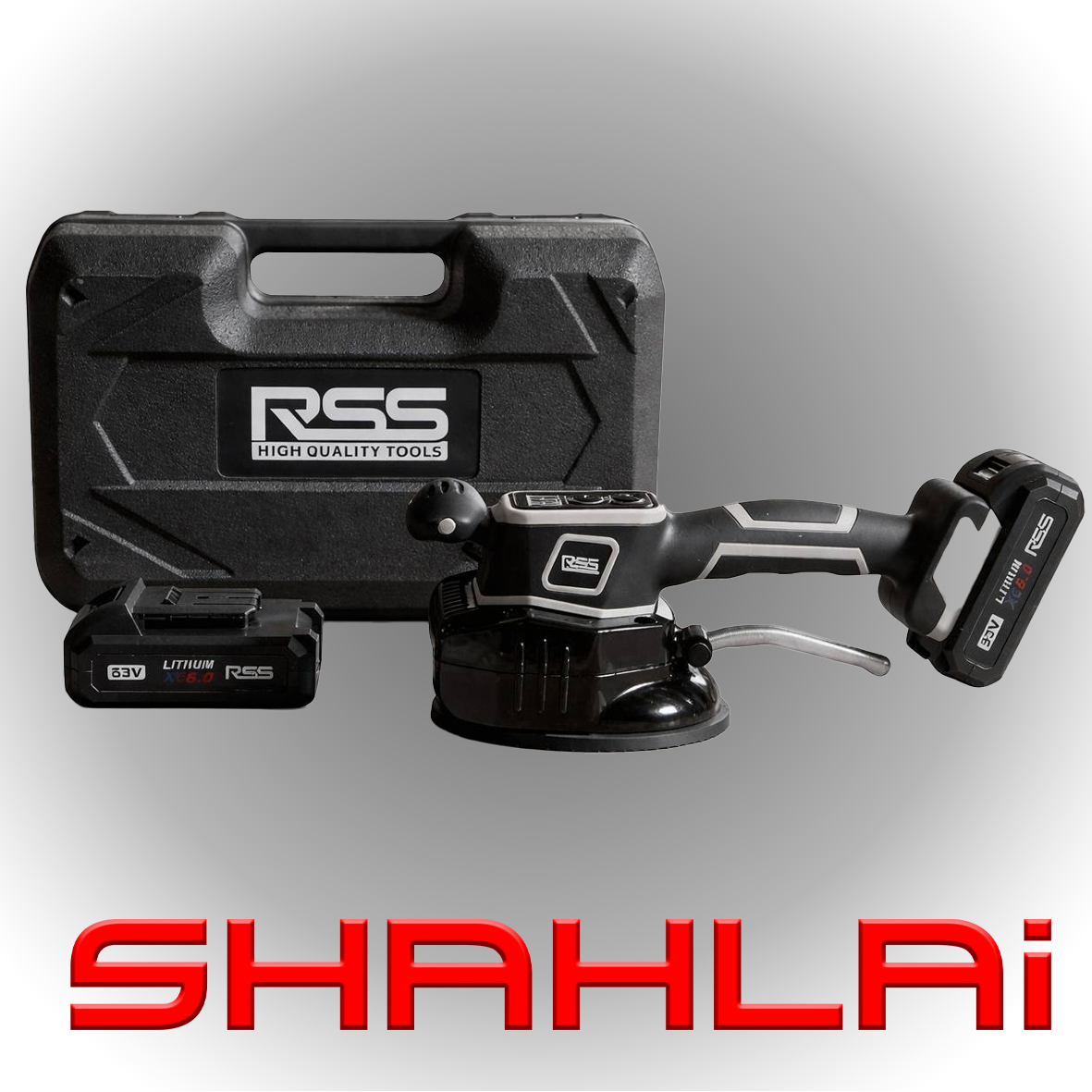 ویبره کاشی و سرامیک 33 ولت (8 سرعته، دو باتری)